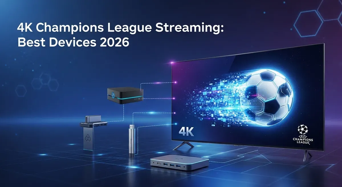 4K Champions League Streaming: Best Devices 2026