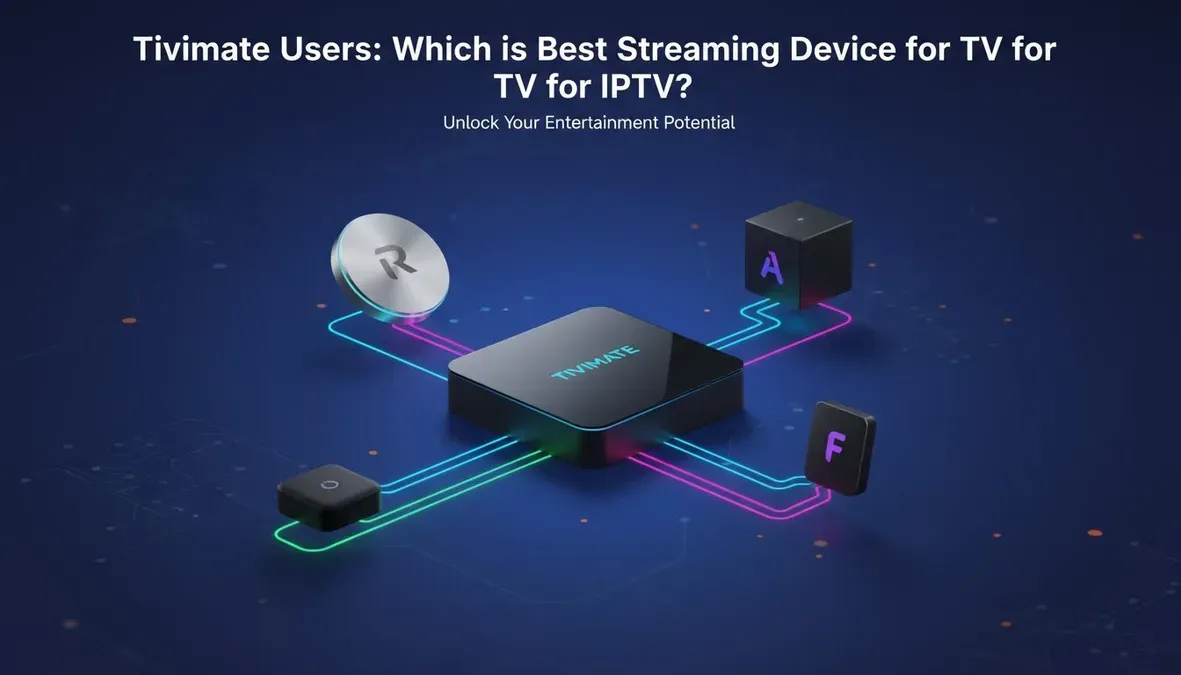 Tivimate Users: Which is Best Streaming Device for TV for IPTV?